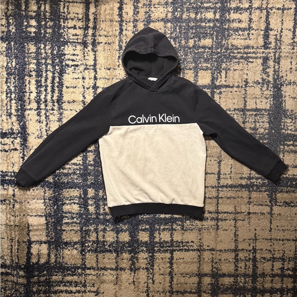 Calvin Klein Black and white Hoodie